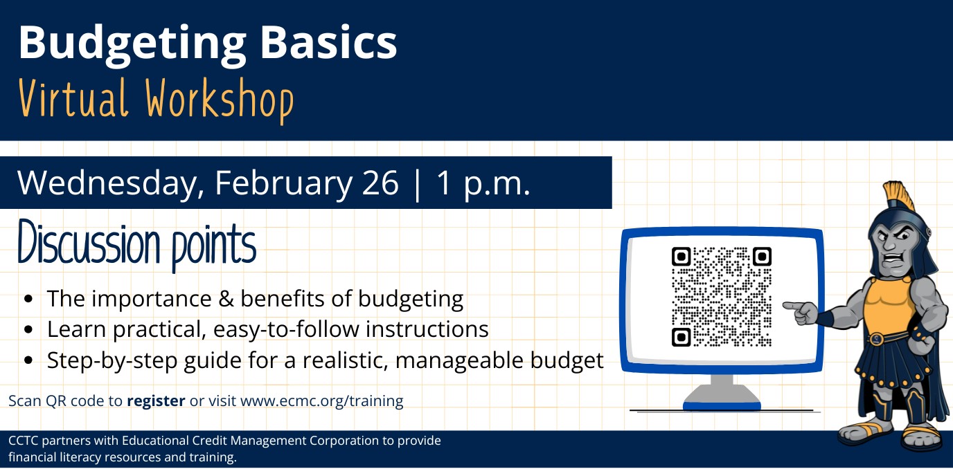 Webinar graphic with event information including link and QR code.