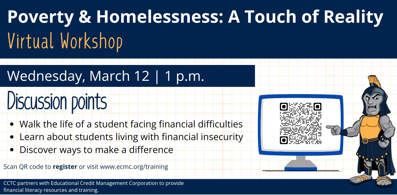 Webinar graphic with event information including link and QR code.