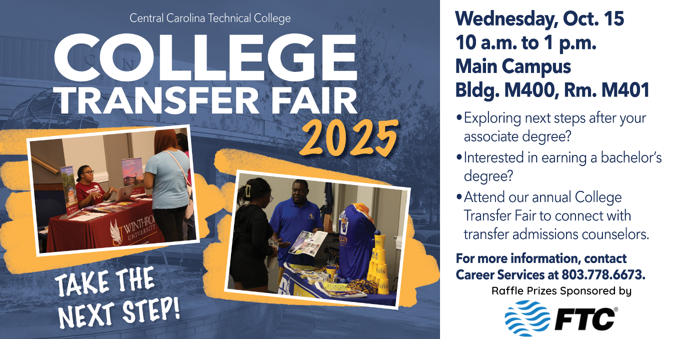 Event details with photos of past transfer fair.