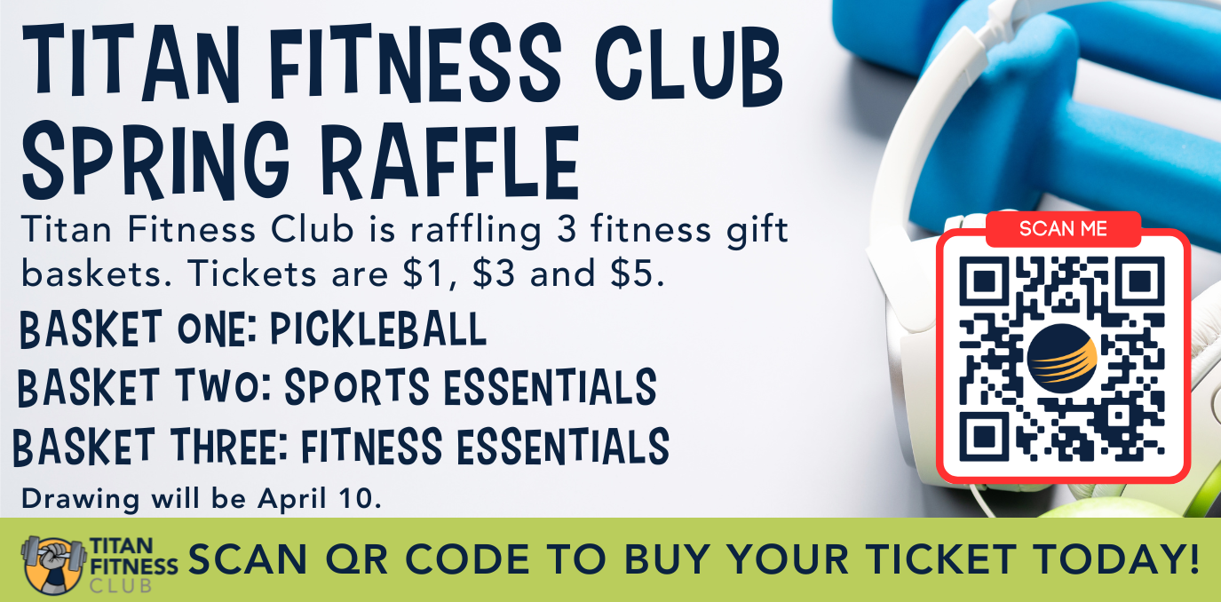 Raffle details with a QR code to scan to buy raffle tickets.